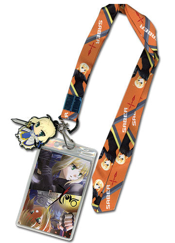 Fate/Zero Saber Lanyard With Charm