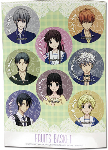 Fruits Basket Sticker Set