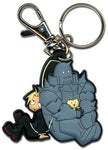 Fullmetal Alchemist Brotherhood Ed & Al W/ Kitty Key Chain