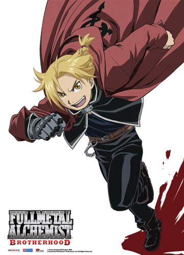 Fullmetal Alchemist Brotherhood: Ed and Al Anime Wall Scroll