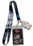 Gintama S3 Lanyard W/ Gintoki Charm & ID Badge Holder