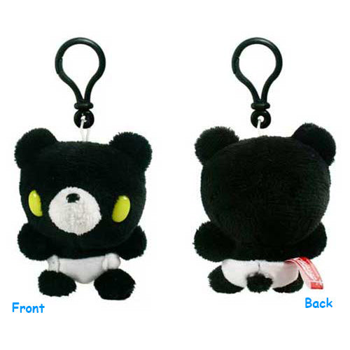 Gloomy Bear Black Plush Doll W/ Backpack Clip