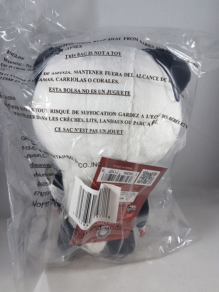 Gloomy Bear Black & White 8" Plush Doll Back