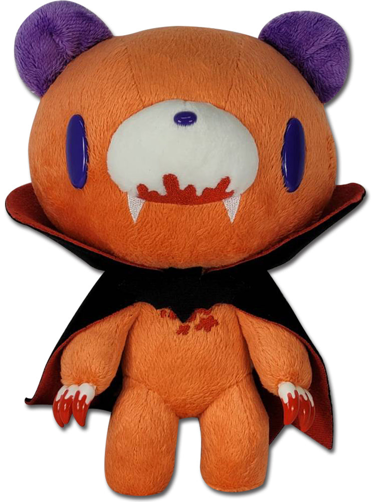 Poupée en peluche vampire orange Gloomy Bear