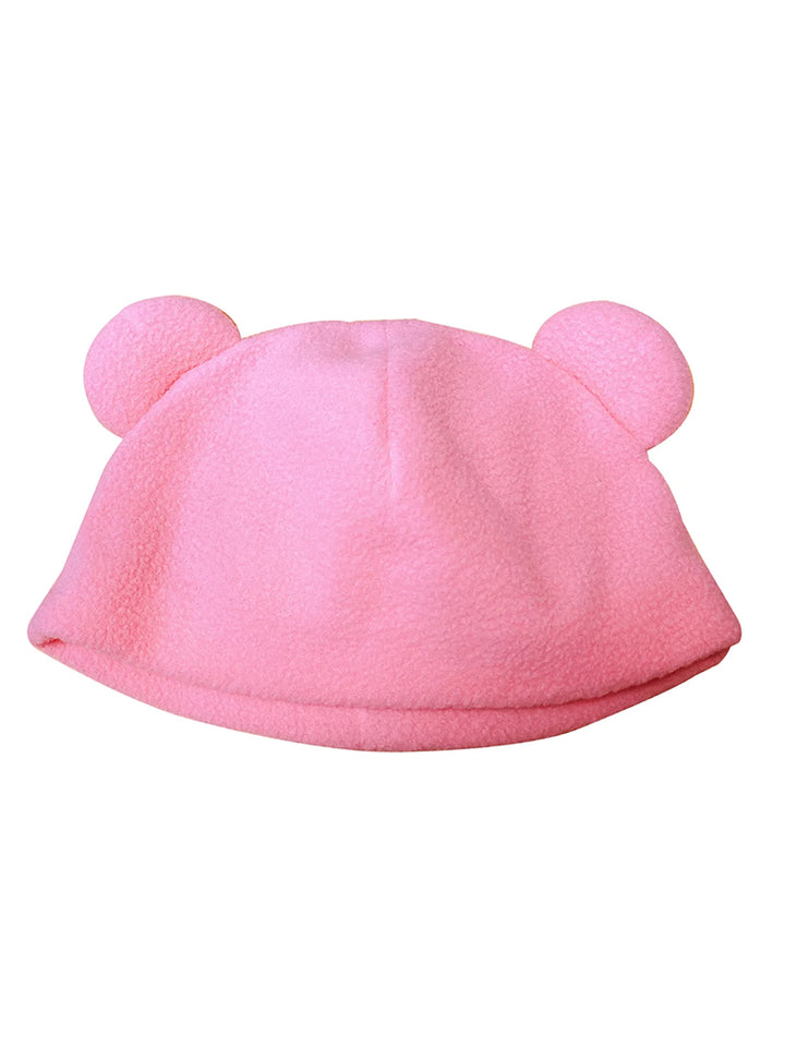 Gloomy Bear Pink Gloomy Bear Fleece Hat Cap Back