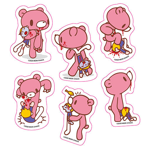Gloomy Bear & Pity Die Cut Sticker Set