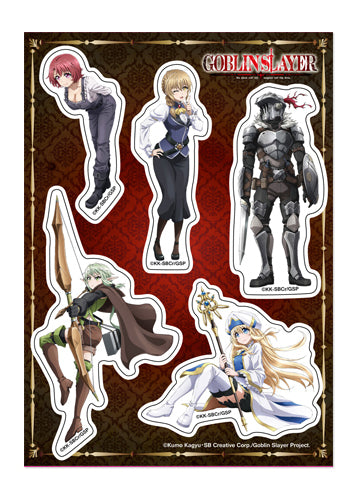 Goblin Slayer Characters Sticker Set