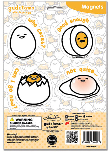 Gudetama Egg Magnet Collection