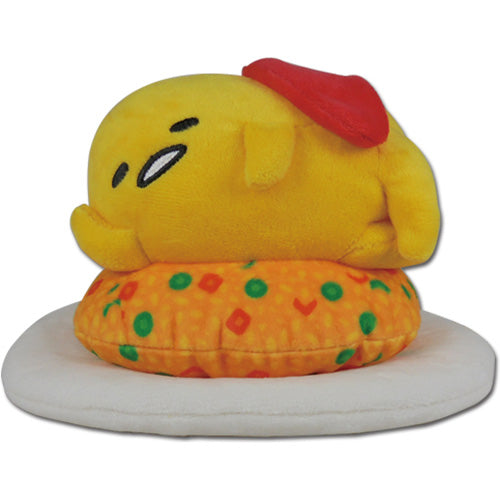 Gudetama The Lazy Egg W/ Fried Tamagoyaki 5" Plush Doll