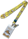 Gudetama The Lazy Egg Yolk Meh Lanyard With Charm