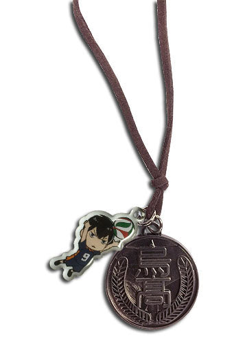 Haikyu!! Tobio SD & Karasuno High Symbol Necklace