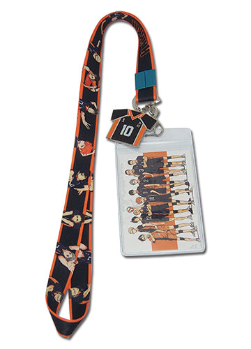 Haikyu!! Team Lanyard W/ Jersey Charm