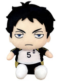 Haikyuu!! Keiji Akaashi 7" Sitting Pose Plush Doll Front