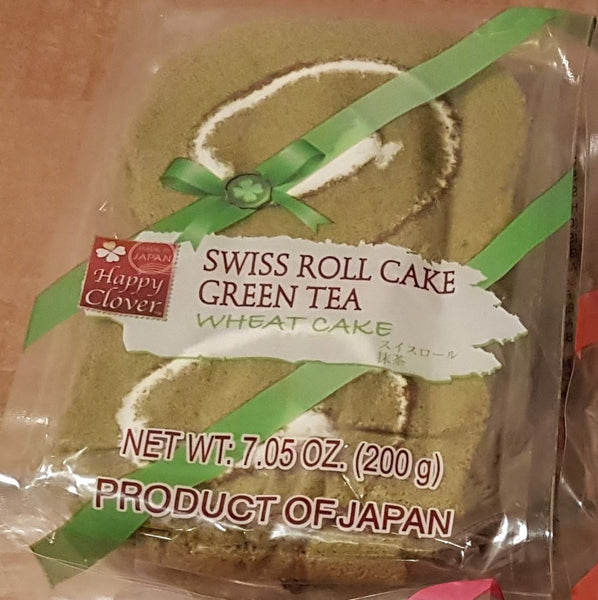 Happy Clover Green Tea Swiss Cake Roll 4 pakkaus