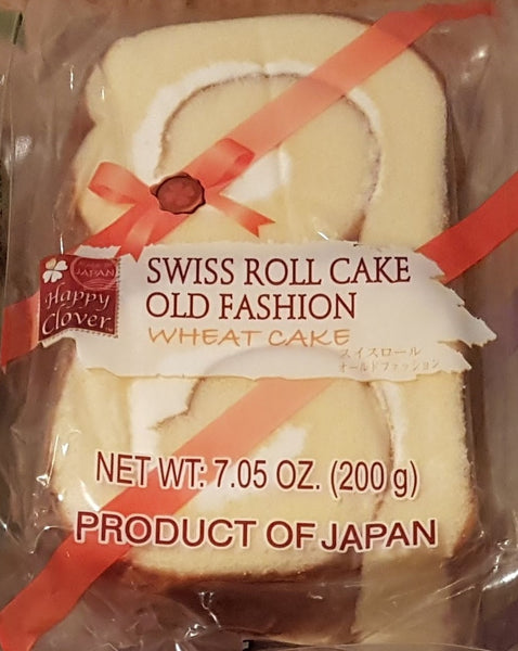 Happy Clover Old Fashion Swiss Cake Roll 4 Pack