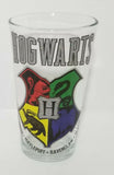 Harry Potter Hogwarts Crest Pint Glass 16 oz Close Up