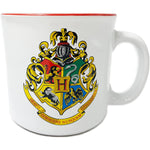 Harry Potter Hogwarts Crest White Camper Mug 20 oz