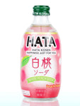 Hata White Peach Flavor Soda 10 fl oz