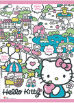Hello Kitty Happy Land Wall Scroll