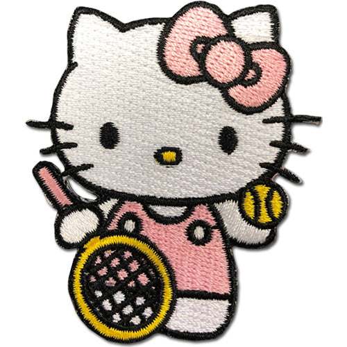 Hello Kitty Tennis Sew Iron On Patch
