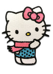 Hello Kitty Winter Outfit Thumbs Up Sew Iron On Patch