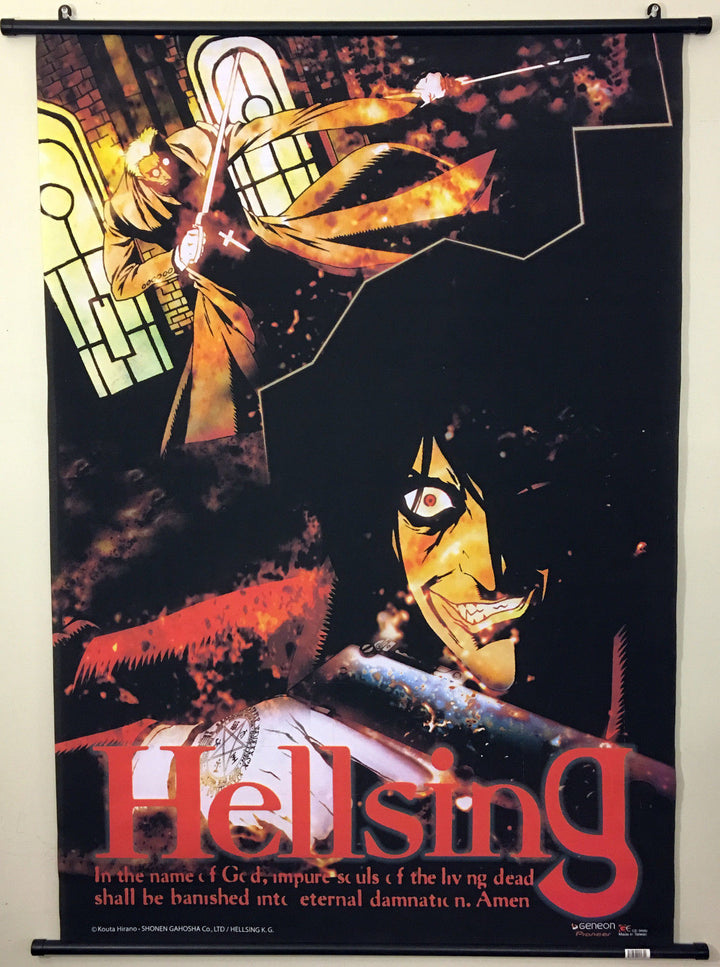 Hellsing Alucard & Alexander Wall Scroll Example