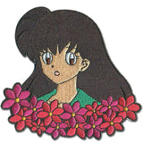 Inuyasha Kagome Flowers Iron Sew On Patch