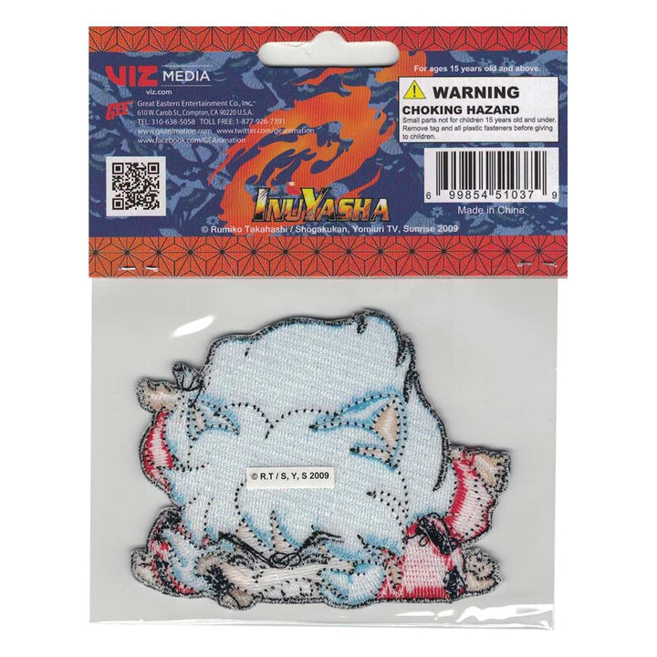 Inuyasha Sit Boy SD Iron Sew On Patch Back