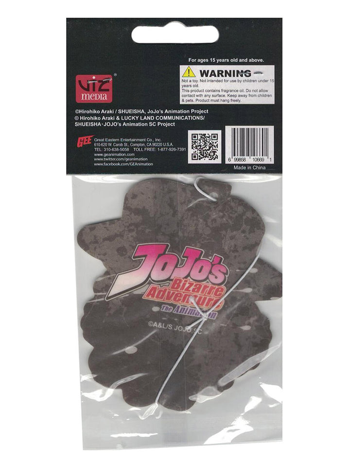 JoJo's Bizarre Adventure Joseph Joestar Air Freshener Back