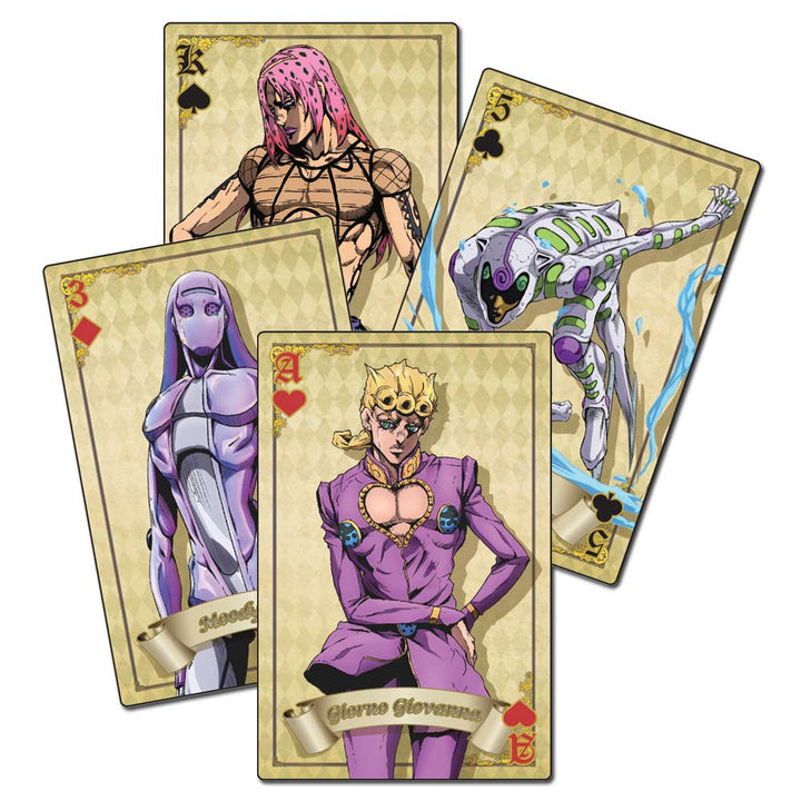 JoJo's Bizarre Adventure Characters Playing Cards