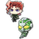 Jojo's Bizarre Adventure Kakyoin & Hierophant Green Pins Set of 2