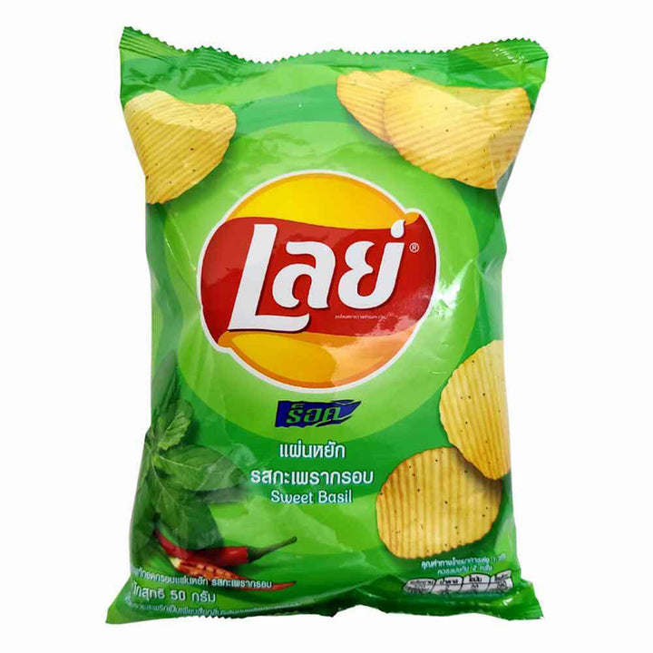 Lays Pommes Chips Saveur Basilic Doux