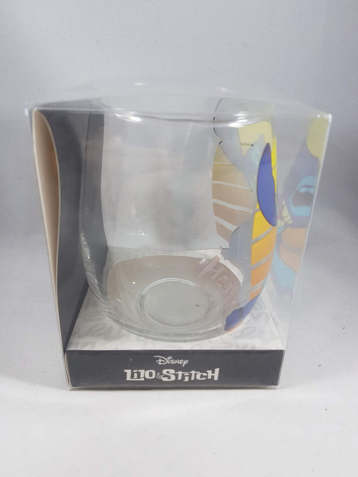 Lilo & Stitch Teardrop Wine Glass 20 oz Left Side