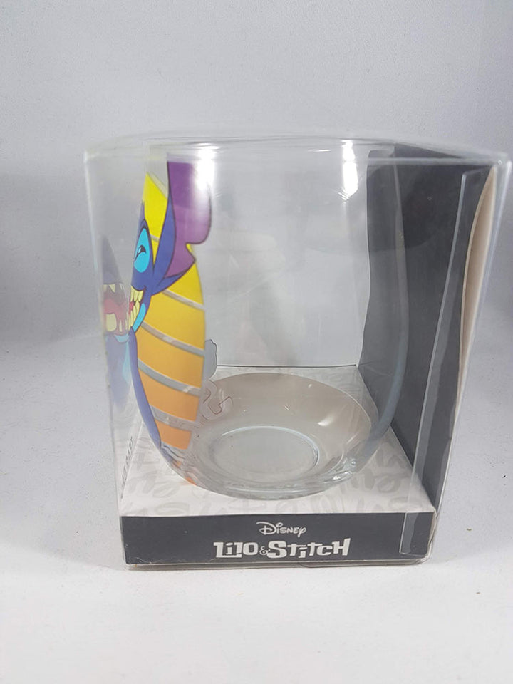 Lilo & Stitch Teardrop Wine Glass 20 oz Right Side