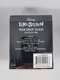 Lilo & Stitch Aloha Paradise Tear Drop Wine Glass 16 oz Back