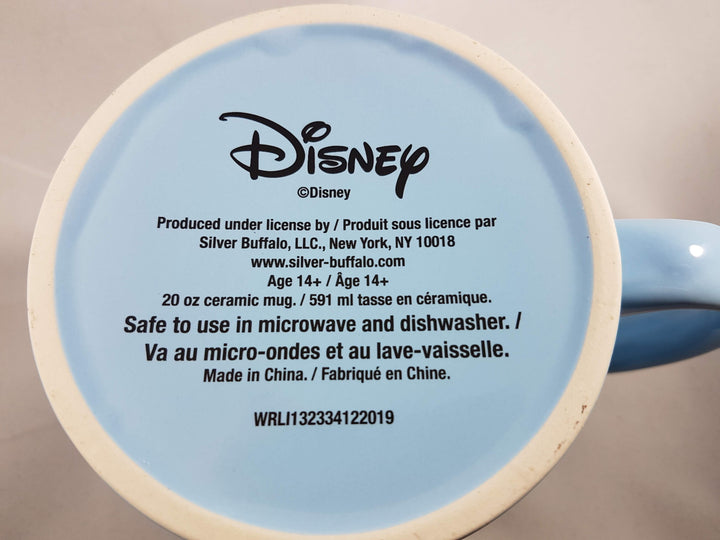 Lilo & Stitch Eating Ice Cream Cone Mug 20oz Bottom