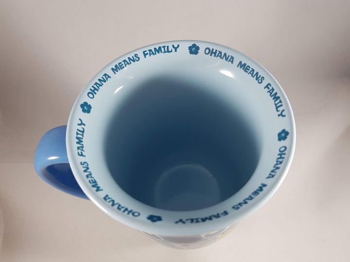 Lilo & Stitch Ohana Means Family Mug 16 oz Top