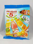 Lotte Japan 5 Flavor Vending Drink Candy Variety Pack