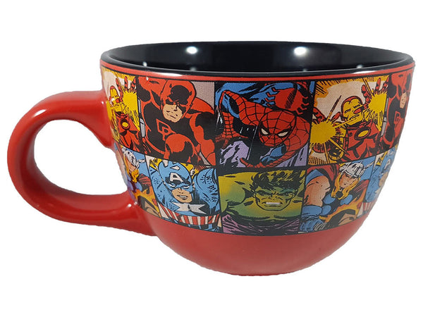 Marvel Comics Hero Grid Ceramic Mug 24 oz