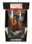 Marvel Deadpool Wanted Poster Pint Glass 16 oz