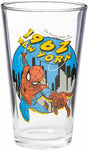  Marvel Spiderman 1962 New York Pint Glass 16 oz