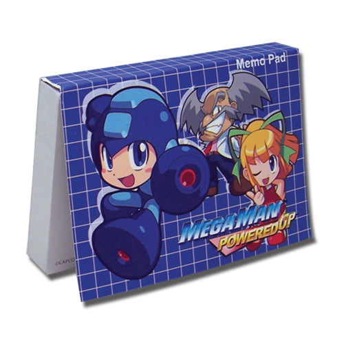 Mega Man Powered Up Memo Pad Stationary Stock