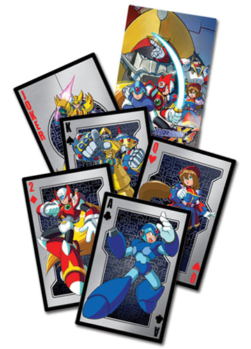 Megaman X4 Playing Cards