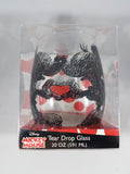 Mickey Mouse & Minnie Heart Teardrop Wine Glass 20 oz