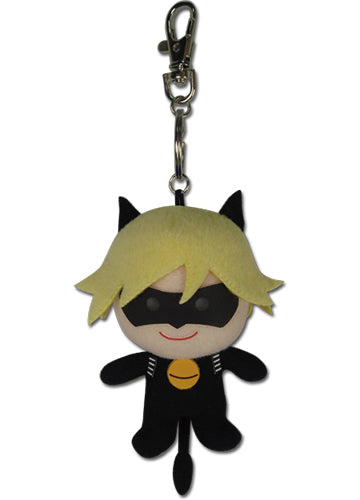 Miraculous Cat Noir Plush Keychain Shadow Anime