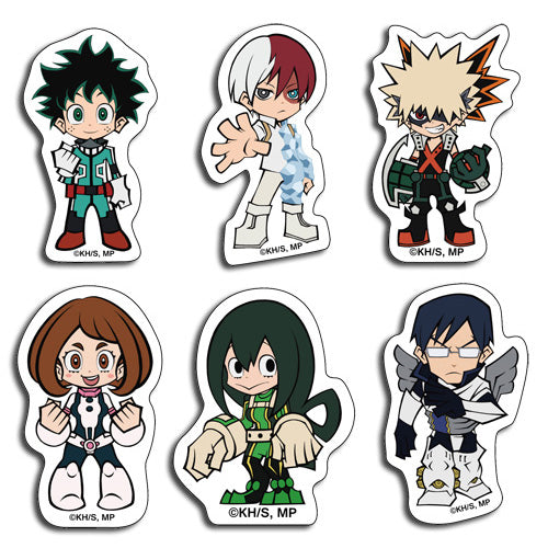 My Hero Academia Characters Sticker Set