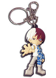 My Hero Academia Shoto Todoroki Key Chain Stock