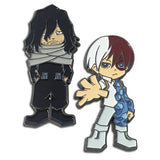 My Hero Academia Shoto & Aizawa Lapel Pins Set of 2