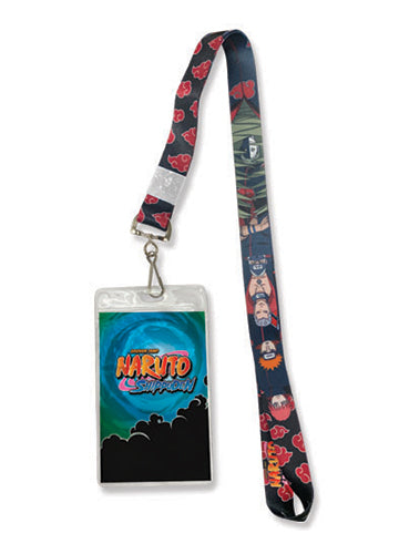 Naruto Shippuden Akatsuki Characters Lanyard
