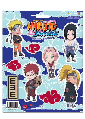 Naruto Shippuden Character Magnet Collection